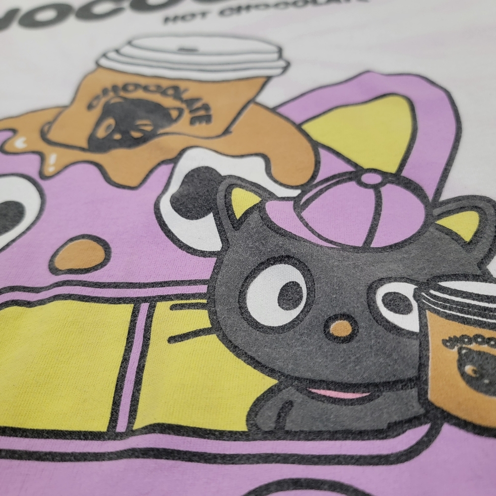 Chococat Sanrio Food Truck Tie-Dye T-Shirt BoxLunch Exclusive Womens Large - Picture 3 of 7